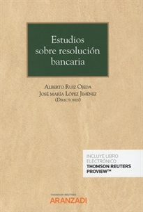 Books Frontpage Estudios sobre resolución bancaria (Papel + e-book)