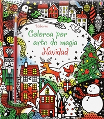 Books Frontpage Colorea por arte de magia - Navidad