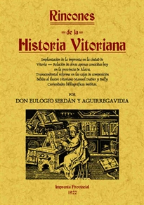 Books Frontpage Rincones de la historia vitoriana