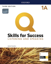 Books Frontpage Q Skills for Success (3rd Edition). Listening & Speaking 1. Split Student's Book Pack Part A