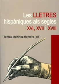 Books Frontpage Les lletres hispàniques als segles XVI, XVII i XVIII