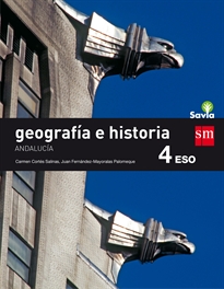 Books Frontpage Geografía e historia. 4 ESO. Savia. Andalucía