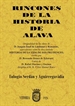 Front pageRincones de la Historia de Álava: historia del monumento y de las medallas de la batalla de Vitoria