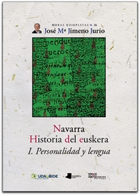 Books Frontpage Navarra. Historia del euskera. I. Personalidad y lengua