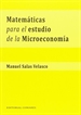 Front pageMatemáticas para el estudio de la microeconomía