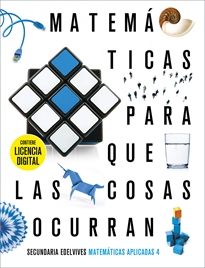 Books Frontpage Proyecto: Para que las cosas ocurran - Matemáticas orientadas a las Enseñanzas Aplicadas 4