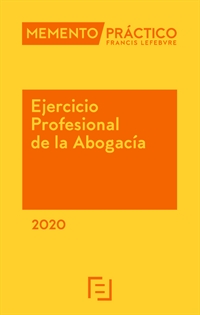 Books Frontpage Memento Ejercicio Profesional de la Abogacía 2020