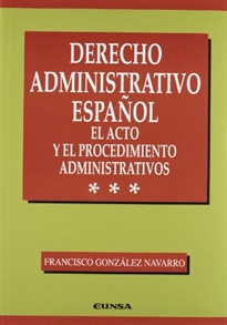 Books Frontpage El acto y el procedimiento administrativo