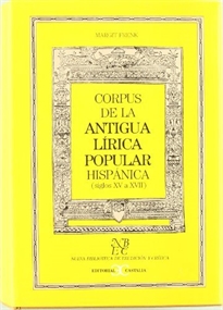 Books Frontpage Corpus de la antigua lírica.