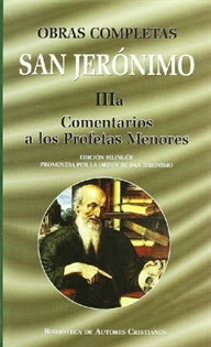 Books Frontpage Obras completas de San Jerónimo. IIIa: Comentarios a los Profetas Menores
