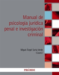 Books Frontpage Manual de psicología jurídica penal e investigación criminal