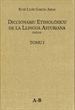Front pageDiccionariu Etimolóxicu de la LLingua Asturiana