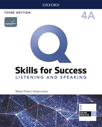 Books Frontpage Q Skills for Success (3rd Edition). Listening & Speaking 4. Split Student's Book Pack Part A