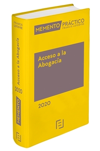 Books Frontpage Memento Acceso a la Abogacía 2020