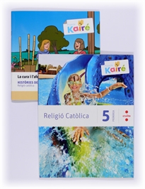 Books Frontpage Religió catòlica + Històries de la Bíblia. 5 Primària. Kairé