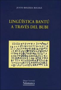 Books Frontpage Lingüística bantú a través del bubi