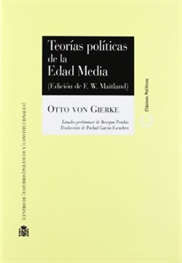 Books Frontpage Teorías políticas de la Edad Media