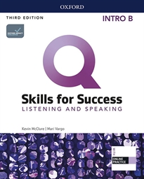 Books Frontpage Q Skills for Success (3rd Edition). Listening & Speaking Introductory. Split Student's Book Pack Part B