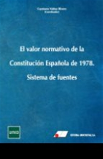 Books Frontpage El valor normativo de la constitución española de 1978.