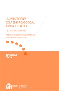 Books Frontpage Las prestaciones de la Seguridad Social: Teoría y Práctica