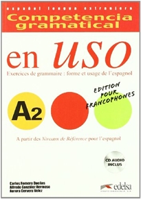 Books Frontpage Competencia gramatical en uso A2 - libro del alumno +CD - Versión francesa
