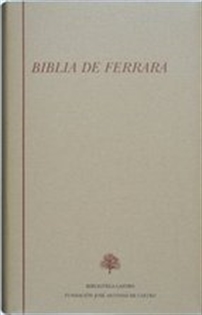 Books Frontpage Biblia de Ferrara