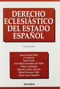 Books Frontpage Derecho eclesiástico del estado español