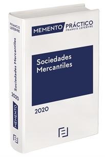 Books Frontpage Memento Sociedades Mercantiles 2020