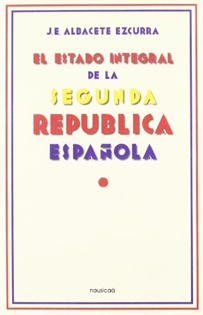 Books Frontpage El estado integral de la Segunda República española