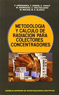 Books Frontpage Metodología y cálculo de radiación para colectores concentradores
