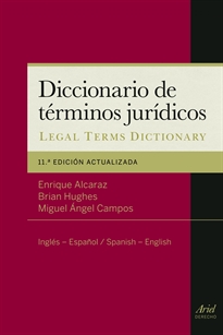 Books Frontpage Diccionario de términos jurídicos