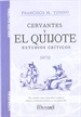Front pageCervantes y El Quijote. Estudios críticos