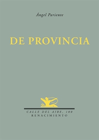 Books Frontpage De provincia