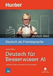 Books Frontpage DT.ÜBEN Dt.f.Besserwisser A1(L+CD-Aud.)