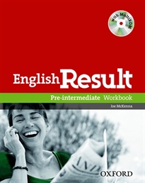 Books Frontpage English Result Pre-Intermediate. Workbook with Key + multi-ROM Pack