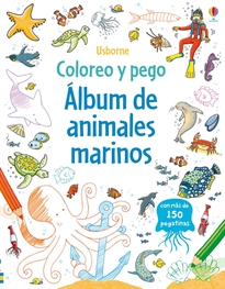 Books Frontpage Album De Animales Marinos Coloreo Y Pego