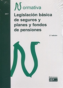 Books Frontpage Legislación básica de seguros y planes y fondos de pensiones
