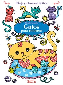 Books Frontpage Gatos para colorear - Mi taller creativo