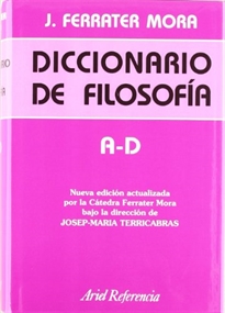 Books Frontpage Diccionario de filosofía, vol. 1: A-D