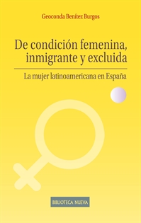 Books Frontpage De condición femenina, inmigrante y excluida