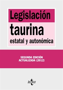 Books Frontpage Legislación taurina