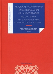 Books Frontpage Reformas y continuidad en la regulación de las sociedades no cotizadas