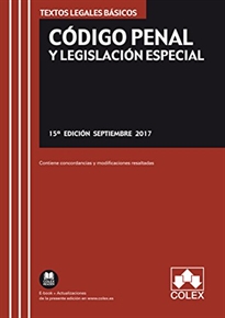 Books Frontpage Código Penal Y Legislación Especial