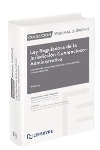 Books Frontpage Ley Reguladora de la Jurisdicción Contencioso-Administrativa 3ª edc.