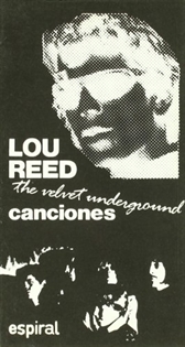 Books Frontpage Canciones I de Lou Reed
