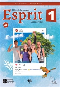 Books Frontpage Esprit 1. Libro del alumno