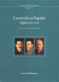 Books Frontpage La novela en España (siglos XIX-XX)