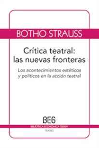 Books Frontpage Crítica teatral: las nuevas fronteras