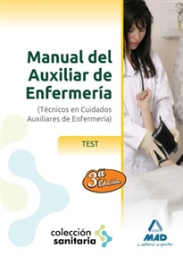 Books Frontpage Manual del Auxiliar de Enfermería. Test