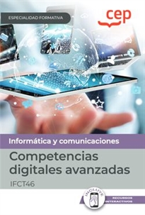 Books Frontpage Manual. Competencias digitales avanzadas (IFCT46). Especialidades formativas